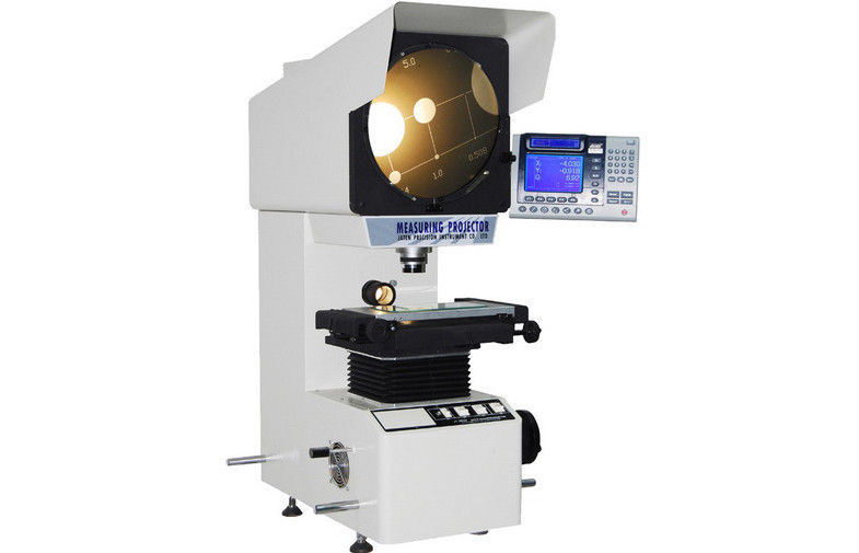 Vertical 300mm Screen Profile Projector Machine With Digital Readout DP100