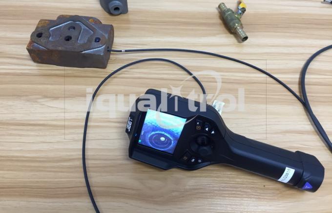 6mm Camera Side View Borescope Non Destructive Testing Equipment With 3.5" HD Monitor For Inspection Injection Nozzles