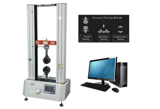 China Computerized Double Column Tension Testing Machine with Max Capacity 20KN supplier