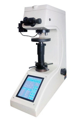 China Manual Turret Touch Screen Analogue Measuring Eyepiece Vickers Hardness Tester supplier