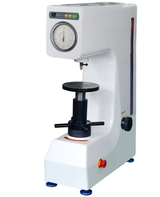 China Electric Loading Plastic Rockwell hardness tester with Dial Reading Resolution 0.5HR supplier
