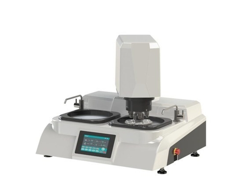 China Single Pneumatic Automatic Metallographic Grinding Polishing Machine Clamp 4 Samples simultaneously supplier