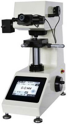 China Large Screen Vertical Space 100mm Digital Micro Vickers Hardness Tester with Auto Turret supplier