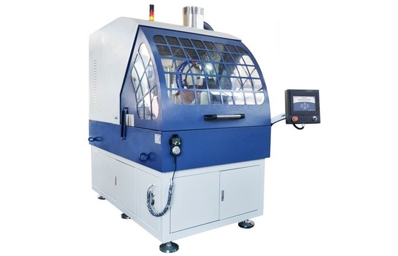 China Automatic Large Metallographic Sample Cutting Machine Max Cut Section 140×80mm supplier