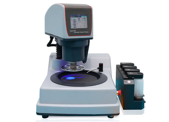 China Touch Screen Alpha-600 Automatic Grinding And Polishing Machine With Compact Designed supplier