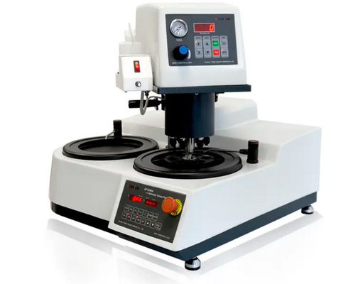 China GP-2000A Grinding Polishing Machine Metallographic Double Disc Stepless Speed 1000rpm supplier