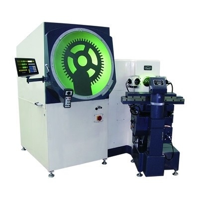 China Floor Type Diameter 800mm Large Screen Measuring Profile Projector With Rotary Worktable supplier
