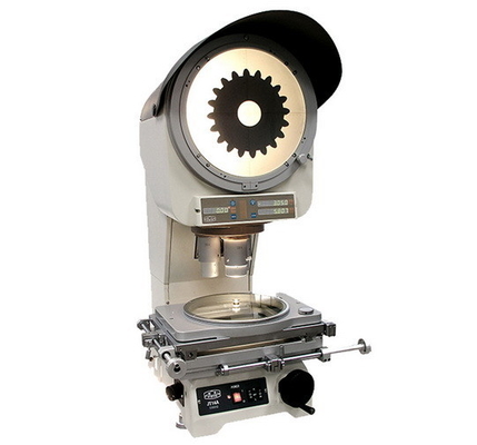 China Turret Three Lens Digital Measuring Vertical Profile Projector JT14 with 12&quot; Screen supplier