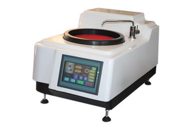 China Touch Screen Single Disc Metallographic Grinding and Polishing Machine Speed Range 50-1000rpm supplier