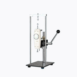 China Firm Manual Push / Pull Test Stand Fix for Force Gauge with Capacity 500N Stroke 90mm supplier