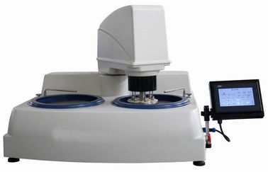 China Touch Controller Metallographic Preparation Equipment Automatic With Double Disc supplier