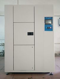 China Three Zone QT3 Series Thermal Shock Testing Chamber In White Color , Cooling Method supplier