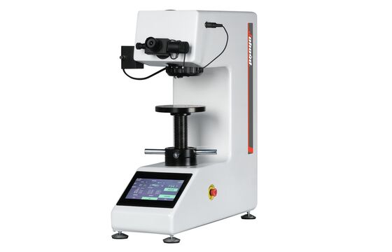 China Touch Screen Digital Eyepiece Automatic turret type Vickers Hardness Tester supplier