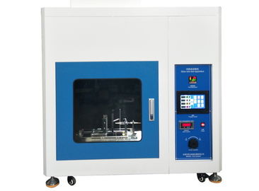 China Horizontal Vertical Flammability Testing Equipment / Flammability Test Chamber Burning Tester supplier