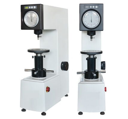 China Dial Gauge Motorized Loading Rockwell Hardness Testing Machine with 0.5HR Resolution supplier