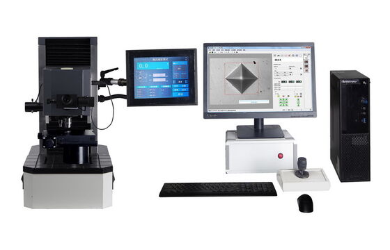 China Indenter Lifting Structure Full Automatic Vickers Hardness Tester JMHVS-10XYZ supplier