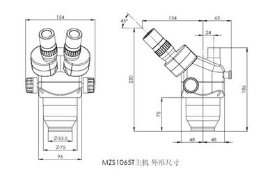 Binocular Stereoscopic Industrial Microscope With Long Working Distance supplier