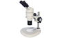 Trinocular Head Parallel Stereo Industrial Microscope 8x To 50x Magnification supplier