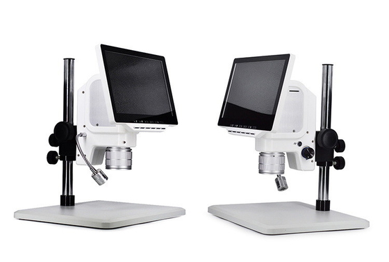 Integrated Industrial Video Microscope with Zoom Lens Max 4.5X and 12 Million Pixel Camera supplier