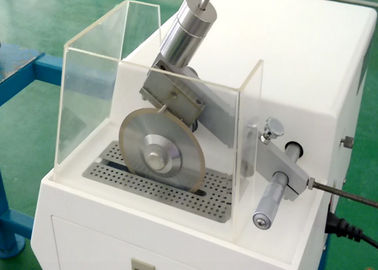 Low Speed Metallurgical Laboratory Precision Cutting Machine for Fragile Materials supplier