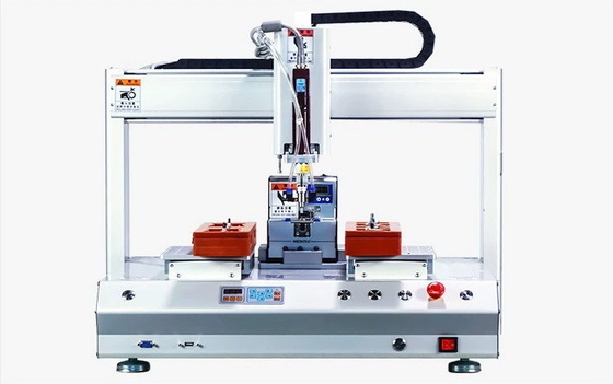Fully Electric Customized Double-head double-station automatic screw locking machine supplier
