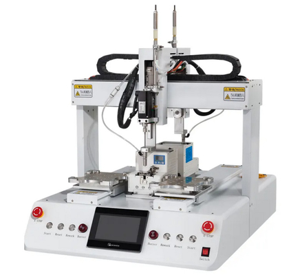 Fully Electric Customized Double-head double-station automatic screw locking machine supplier