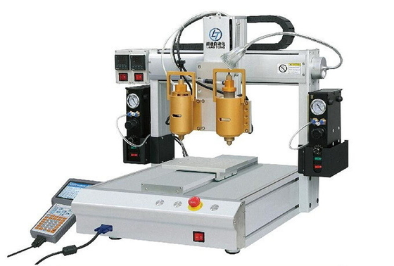 LT-441PUR hot melt glue double-head dispensing machine with maximum speed 400 mm/s supplier