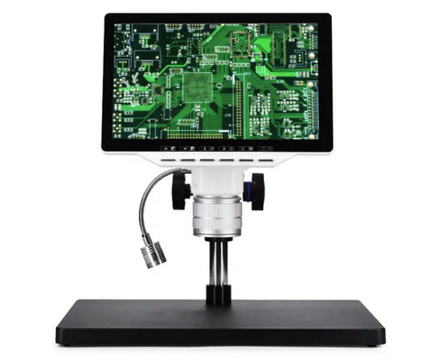 Integrated Industrial Video Microscope with Zoom Lens Max 4.5X and 12 Million Pixel Camera supplier