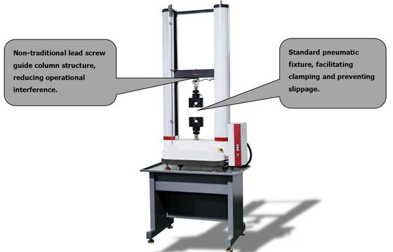 High Precision Computer Servo Tensile Compression Testing Machine with precision guide rail supplier