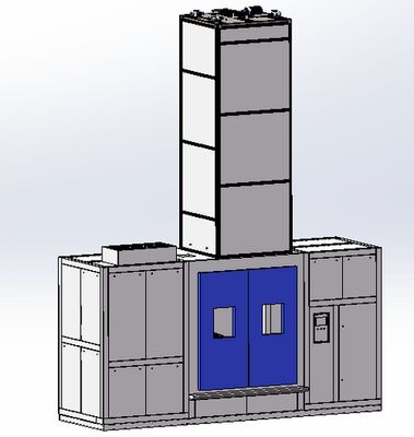 High pressure washdowns Rain Test Chamber EFS-PRO150 to uncover waterproof vulnerabilities supplier
