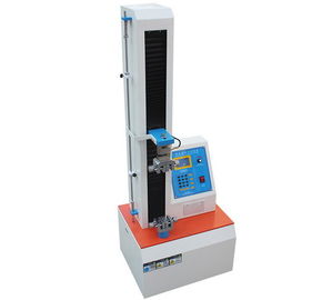 LCD Display Single Column Universal Tensile Testing Machine With Max Capacity 100Kgf supplier