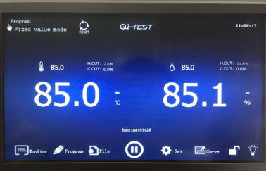 Small Temperature Humidity Test Chamber , Environmental Benchtop Humidity Chamber supplier