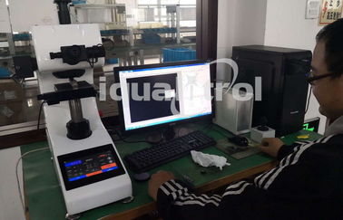 Auto Turret Touch Screen Vickers Hardness Testing Machine With USB Interface / Halogen Lamp supplier