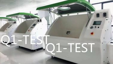 Light Green Color Cyclic Corrosion And Salt Spray Test Chamber With Touch Screen Controller supplier