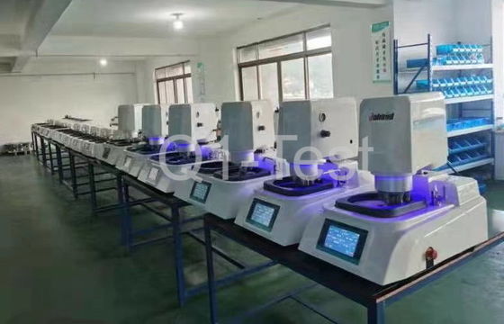 Double Disc Metallographic Sample Polishing Machine iGrind-420 Stepless Speed 100-1000rpm supplier
