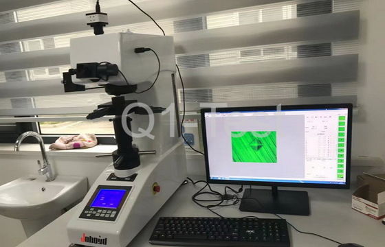 Auto Focus And Xy Table Hardness Testing Machine Word/Excel Report With Curve Chart supplier