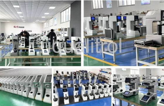 Weights Loading Brinell Hardness Measurement Tester With 5 Steps Loading Force supplier