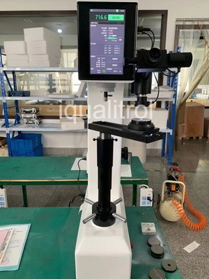 Motorized Dial Gauge Brinell Rockwell Vickers Universal Hardness Testing Machine for Alloy Steel supplier