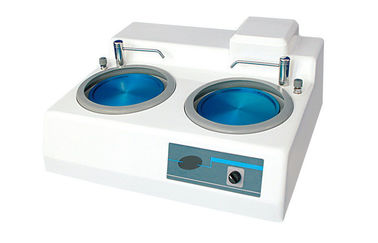 Water Cooling Fixed Speed Metallographical Grinding and Polishing Machine Double Disc 200mm